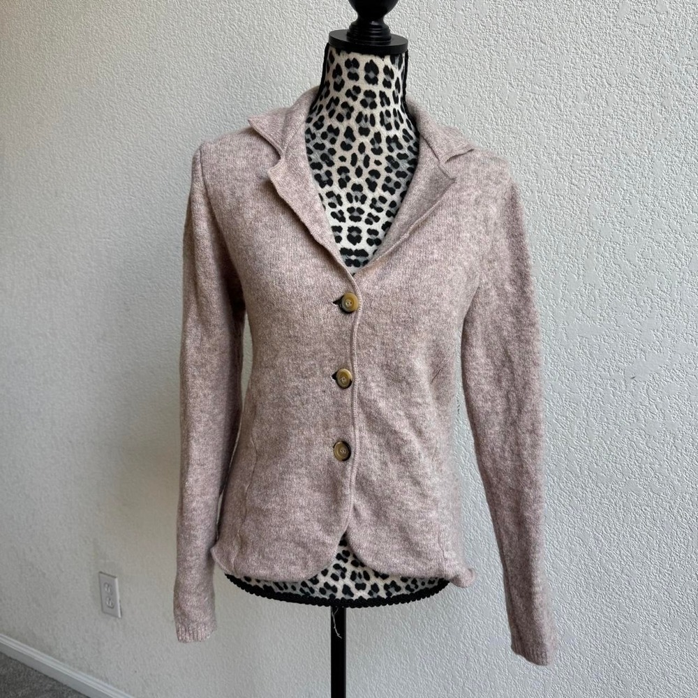 Alpha Massimo Rebecchi light pink Cardigan Sweater - Picture 2 of 8